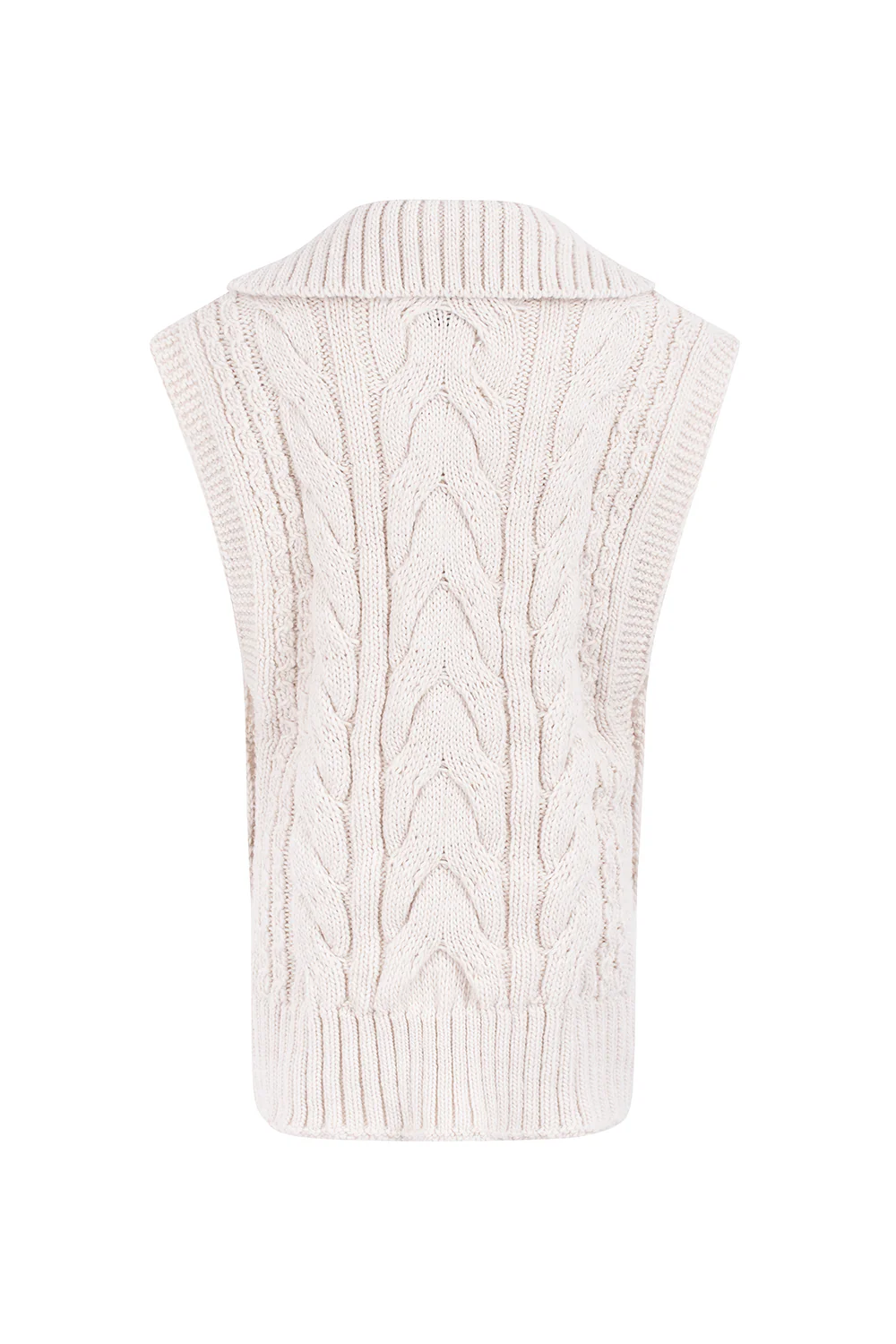 CLAIRE knit vest - IVORY - Image 4