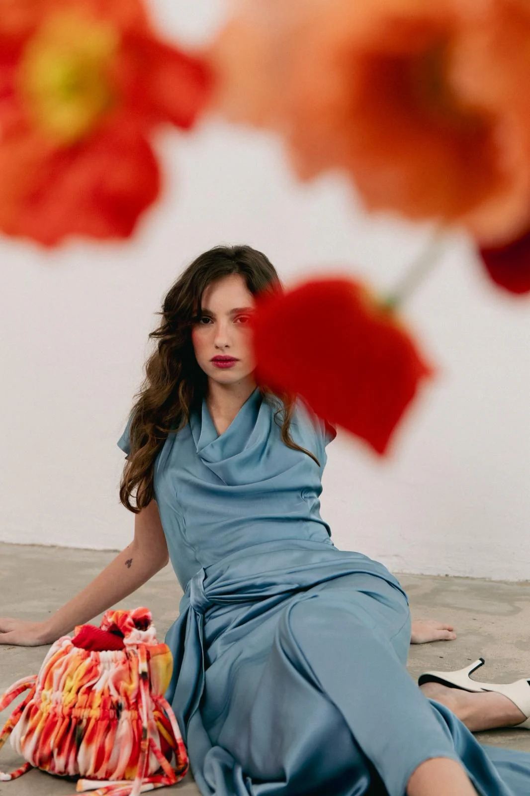 DAHLIA dress - SKY BLUE - Image 4