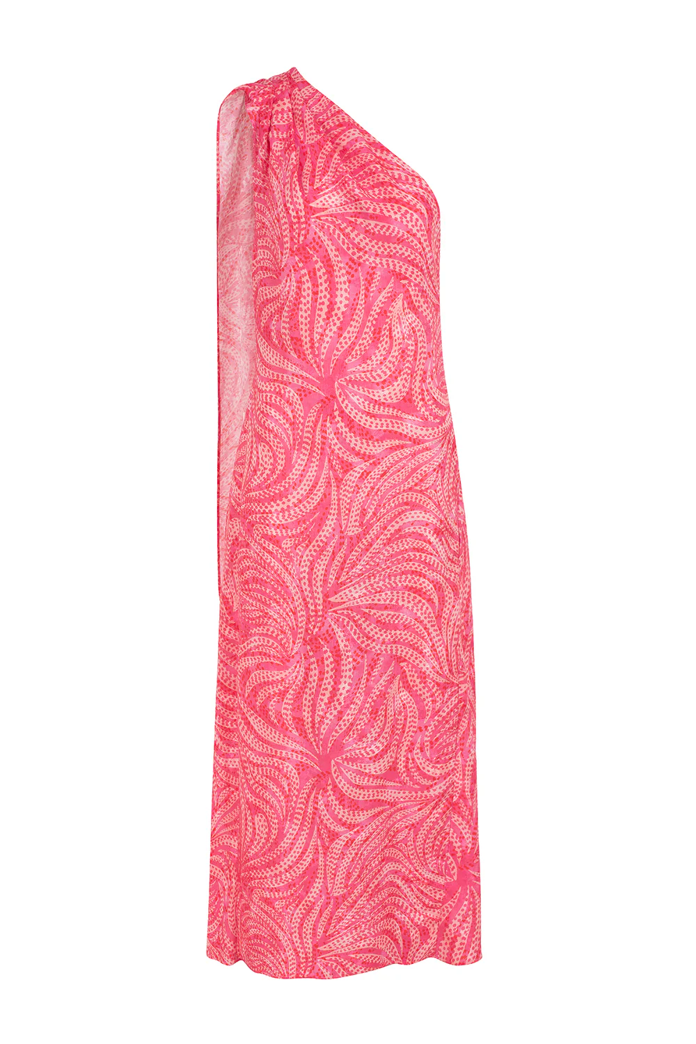DEUX dress - PINK JACQUARD - Image 4