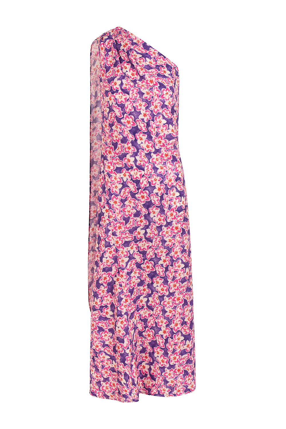 DEUX dress - PURPLE FLOWERS - Image 4