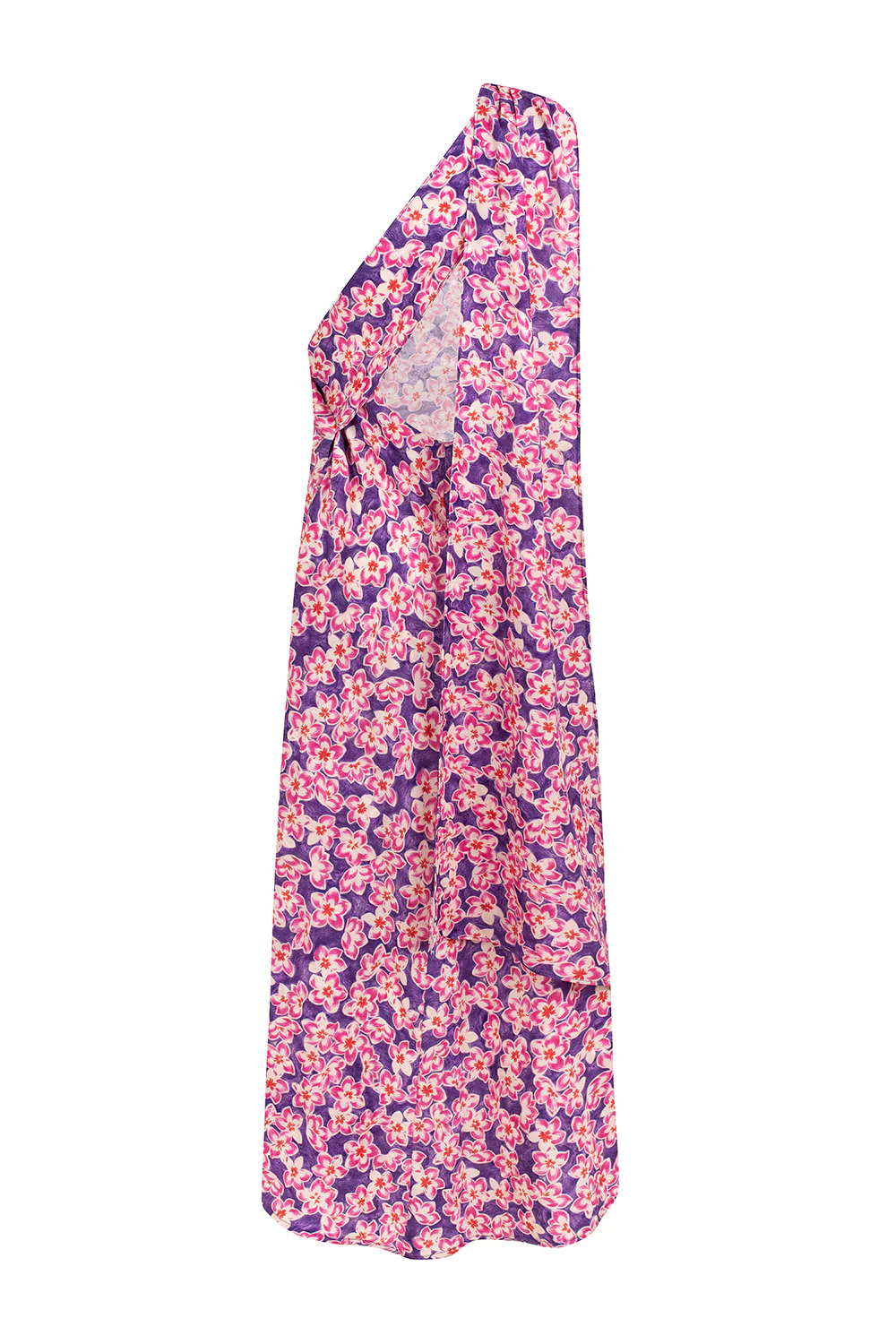 DEUX dress - PURPLE FLOWERS - Image 7