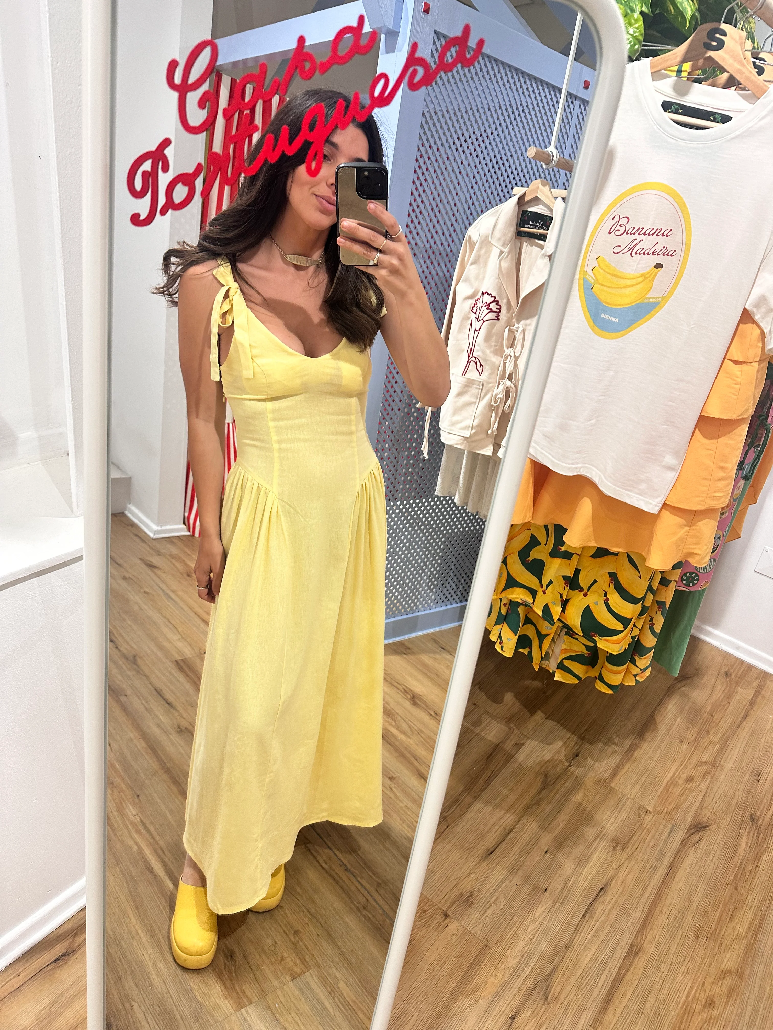DONNA dress - BUTTER YELLOW - Image 3