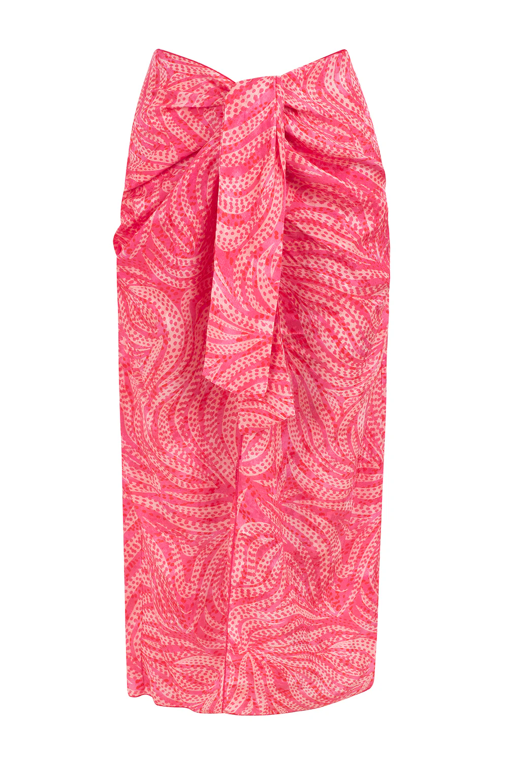 GUADALUPE skirt - PINK JACQUARD - Image 3