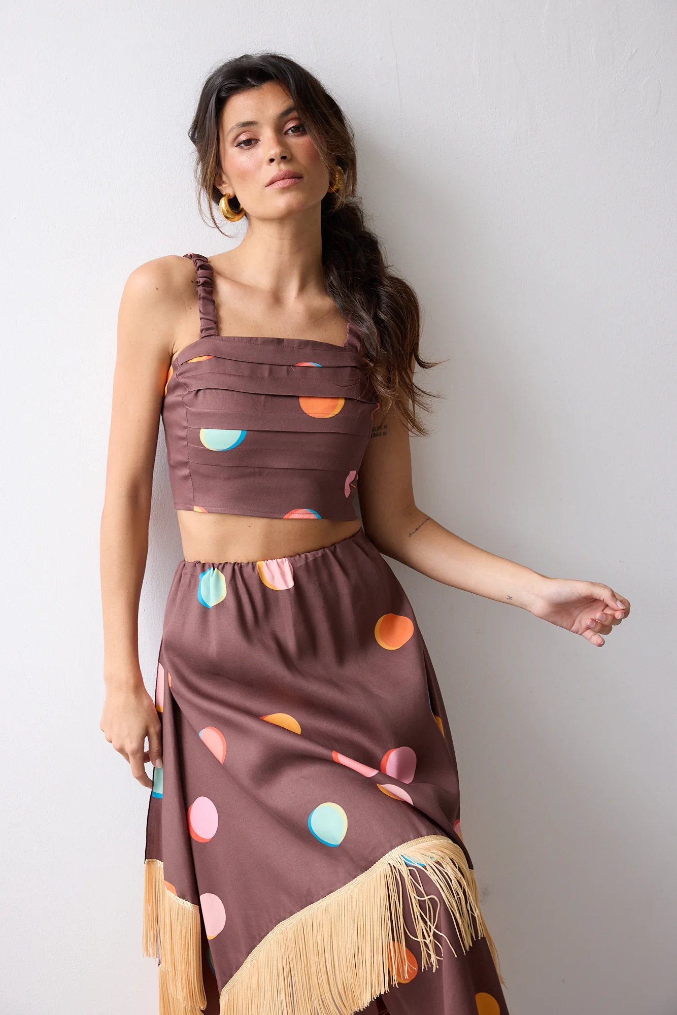 IRIS skirt - POLKA DOTS - Image 3