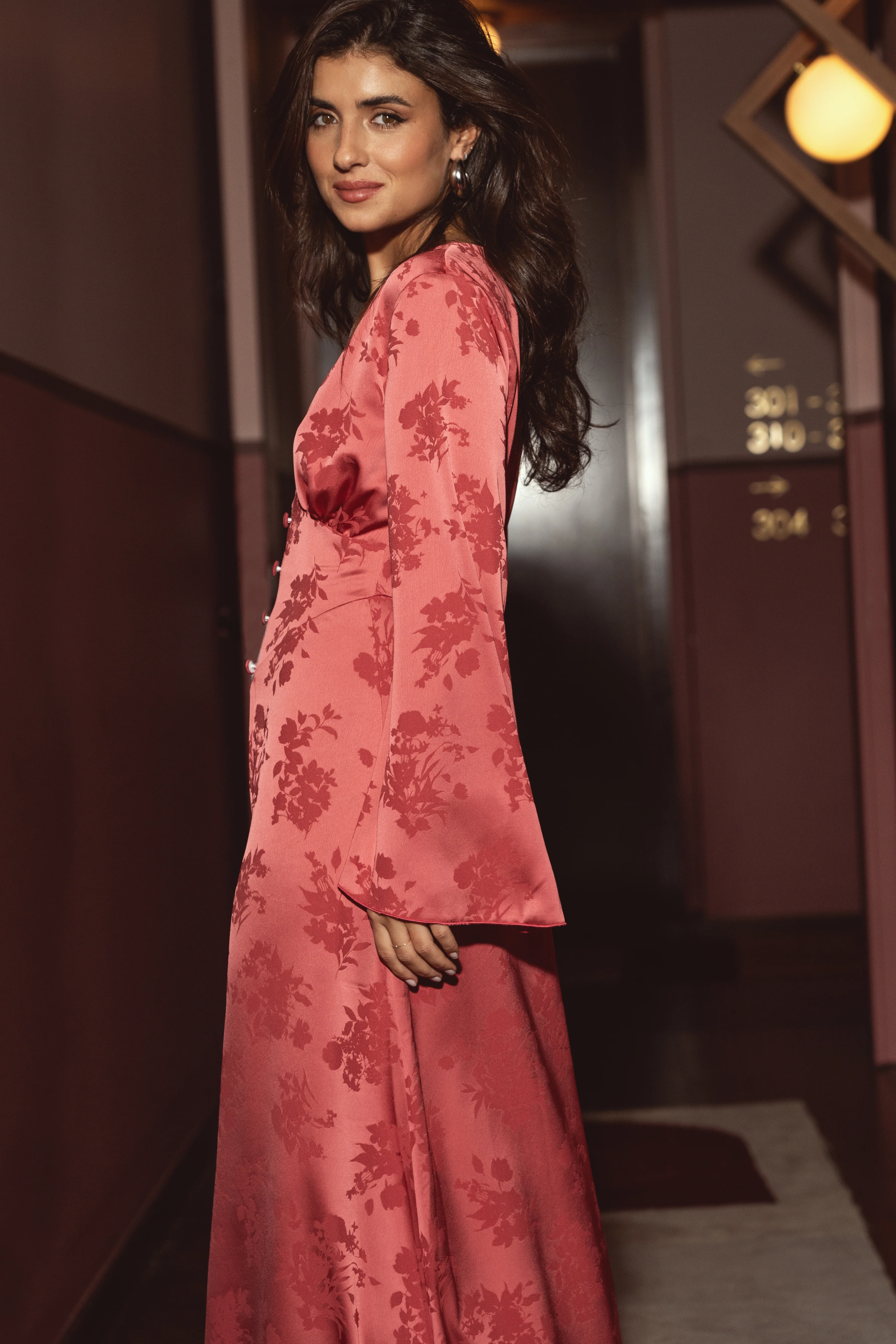 JANE dress - RASPBERRY - Image 6