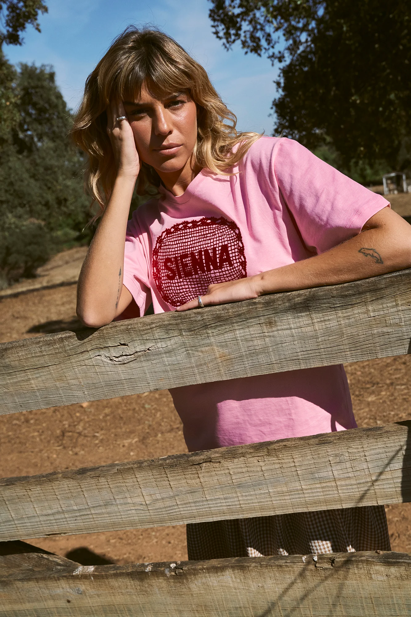 JUDITE t-shirt unisex - PINK - Image 4