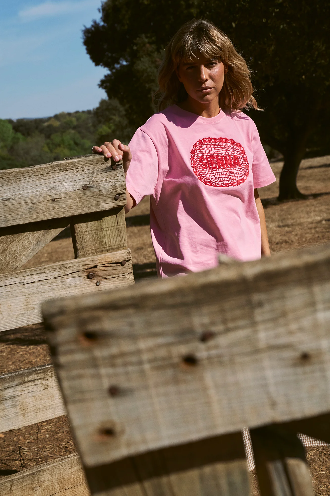 JUDITE t-shirt unisex - PINK - Image 5