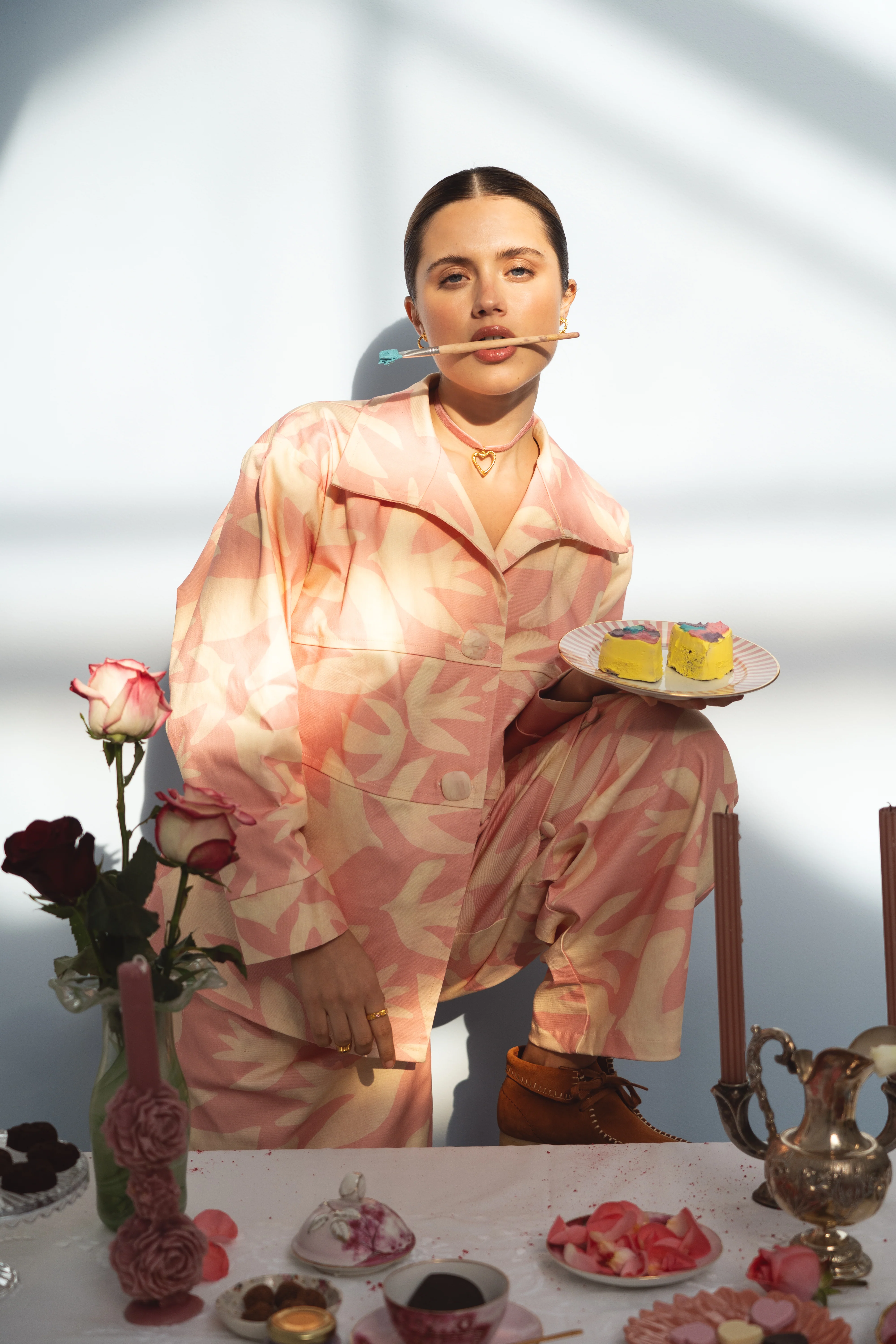 JULIETTE trousers - Doves - Image 3