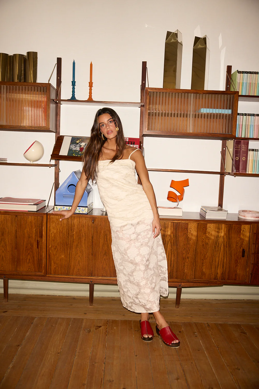 KATERINA dress - WHITE ROSES - Image 4