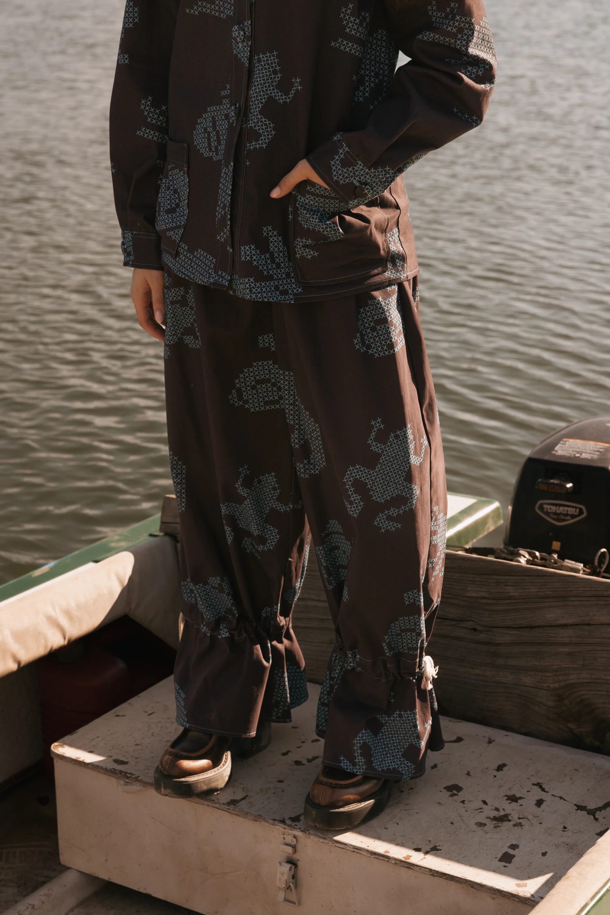 LOPO trousers - WINE - Image 3