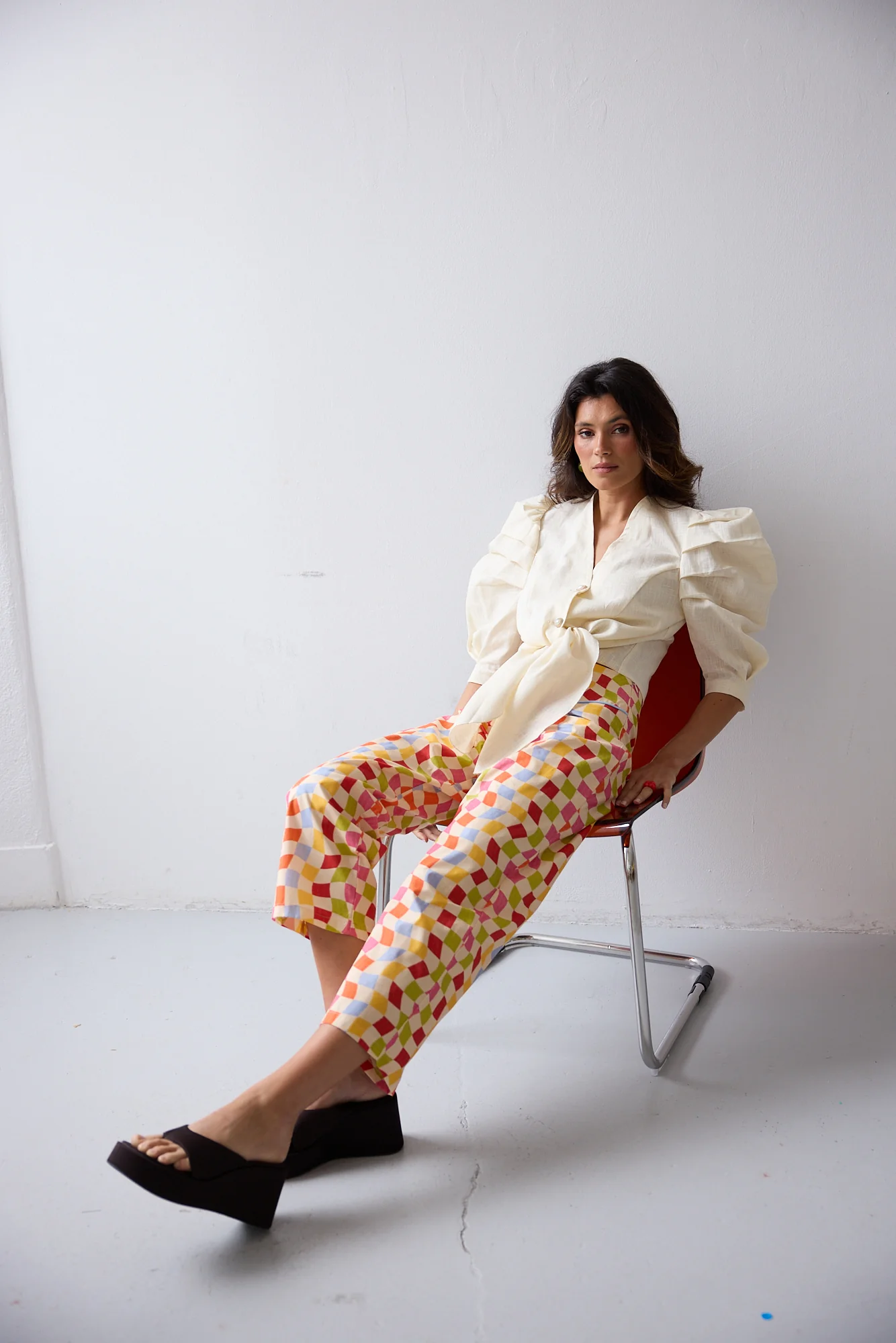LOU trousers - SQUARES - Image 4