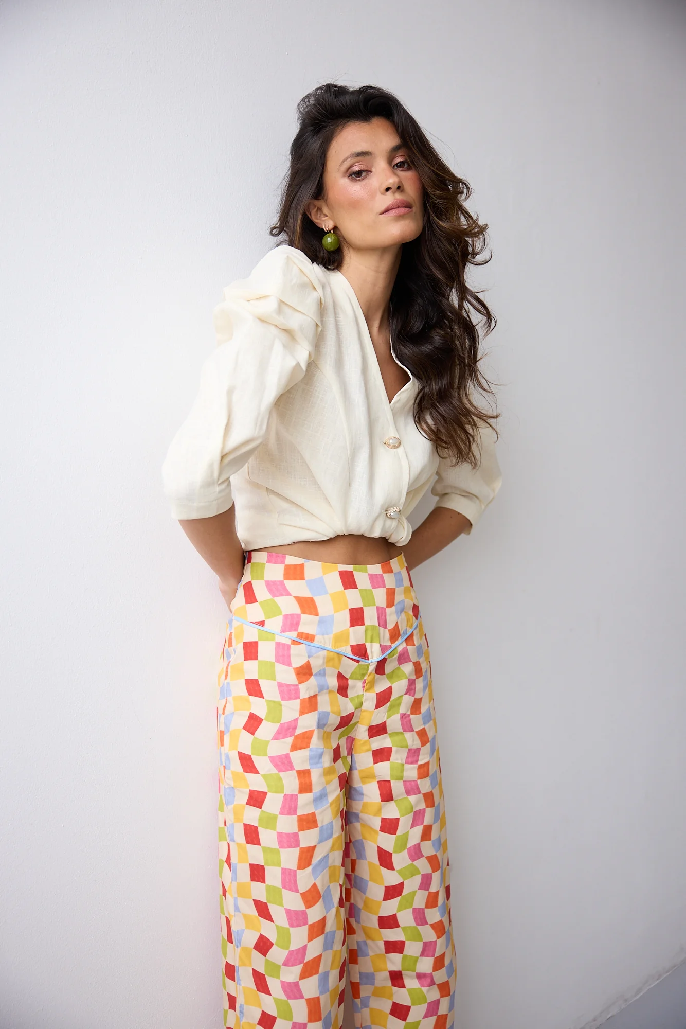LOU trousers - SQUARES - Image 6