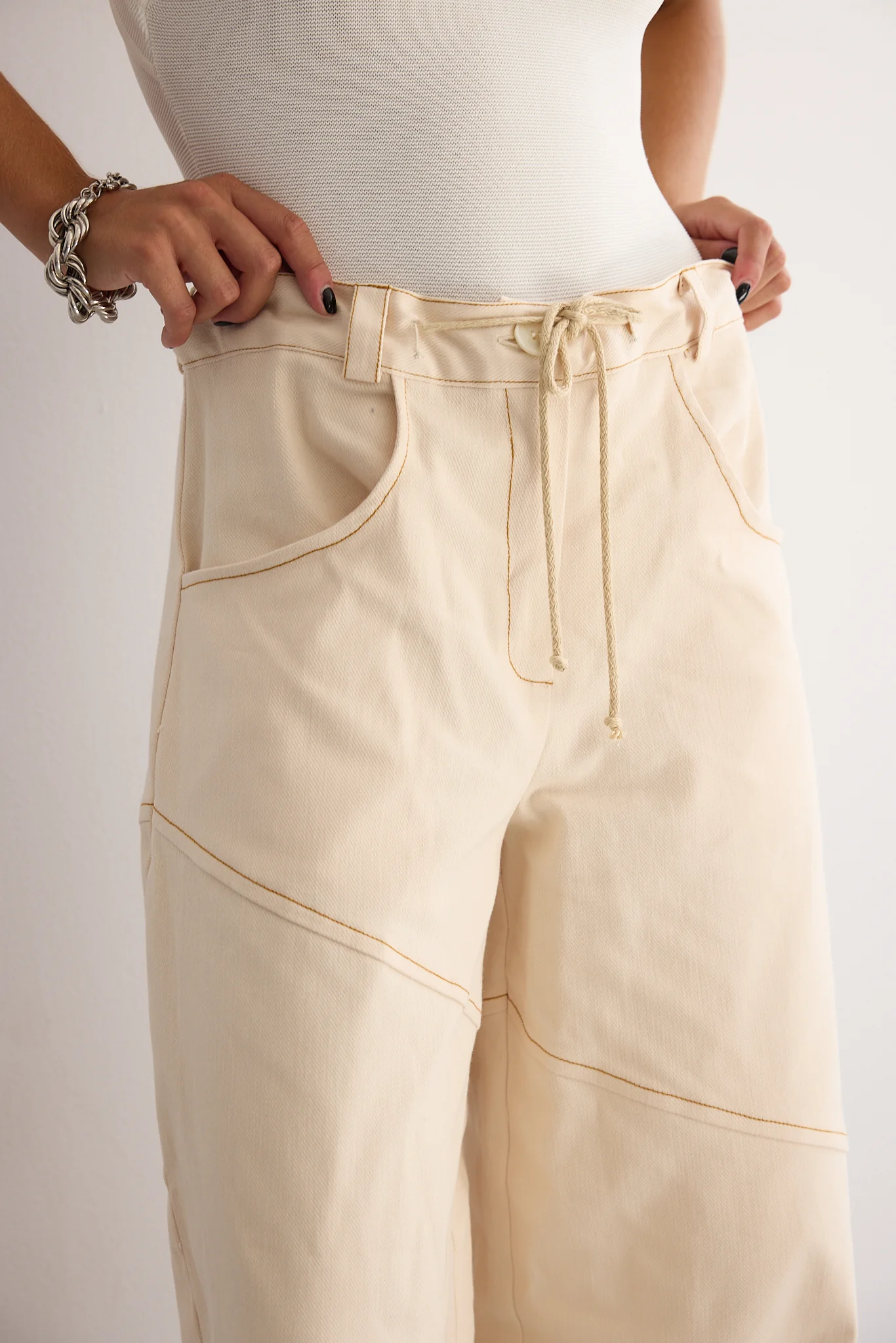 LOUISE trousers - IVORY - Image 7