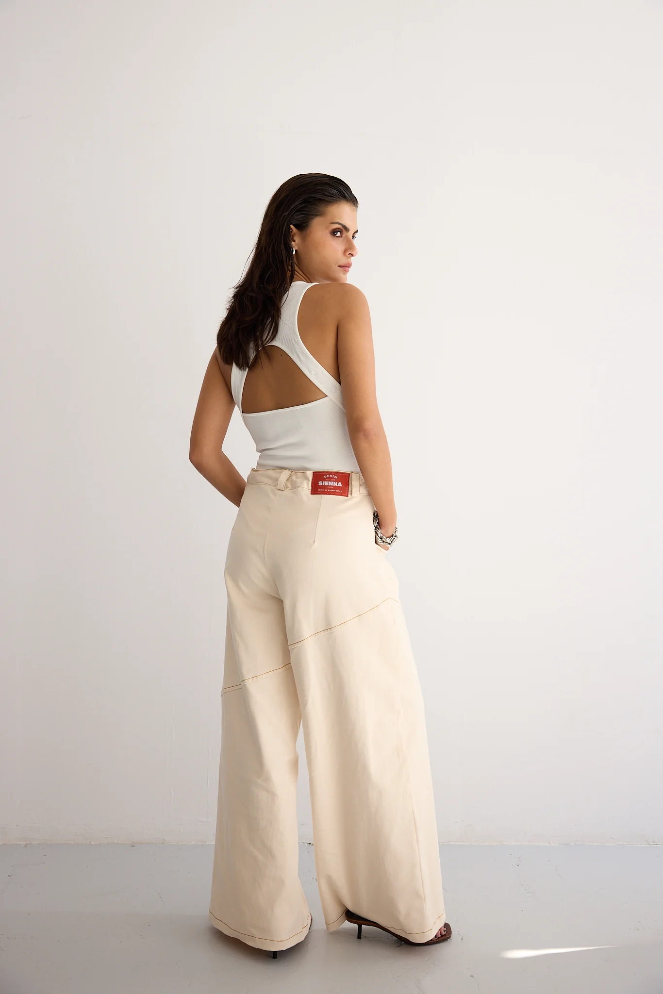 LOUISE trousers - IVORY - Image 9