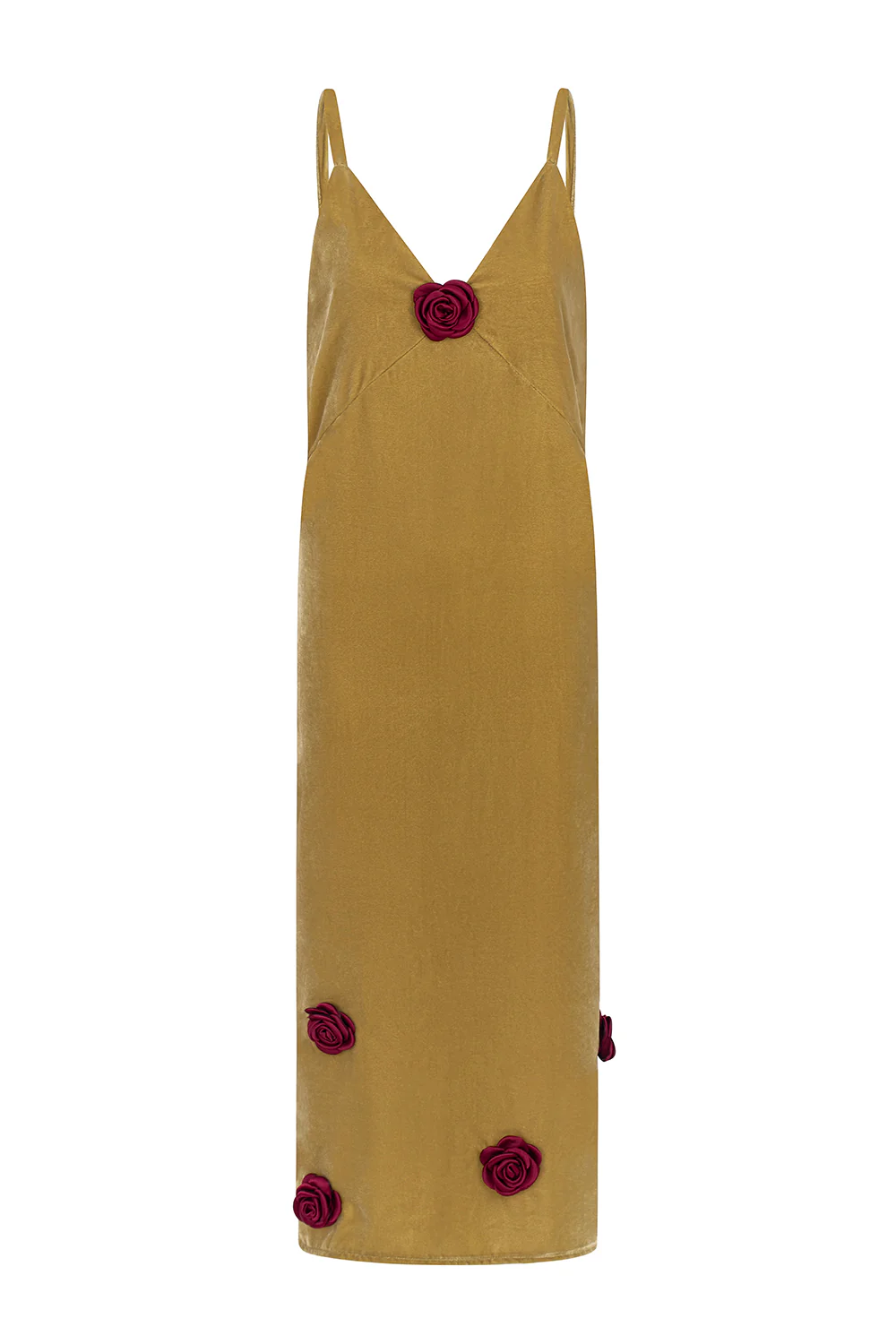 MAD dress - GREEN VELVET with ROSES LMT EDITION - Image 2