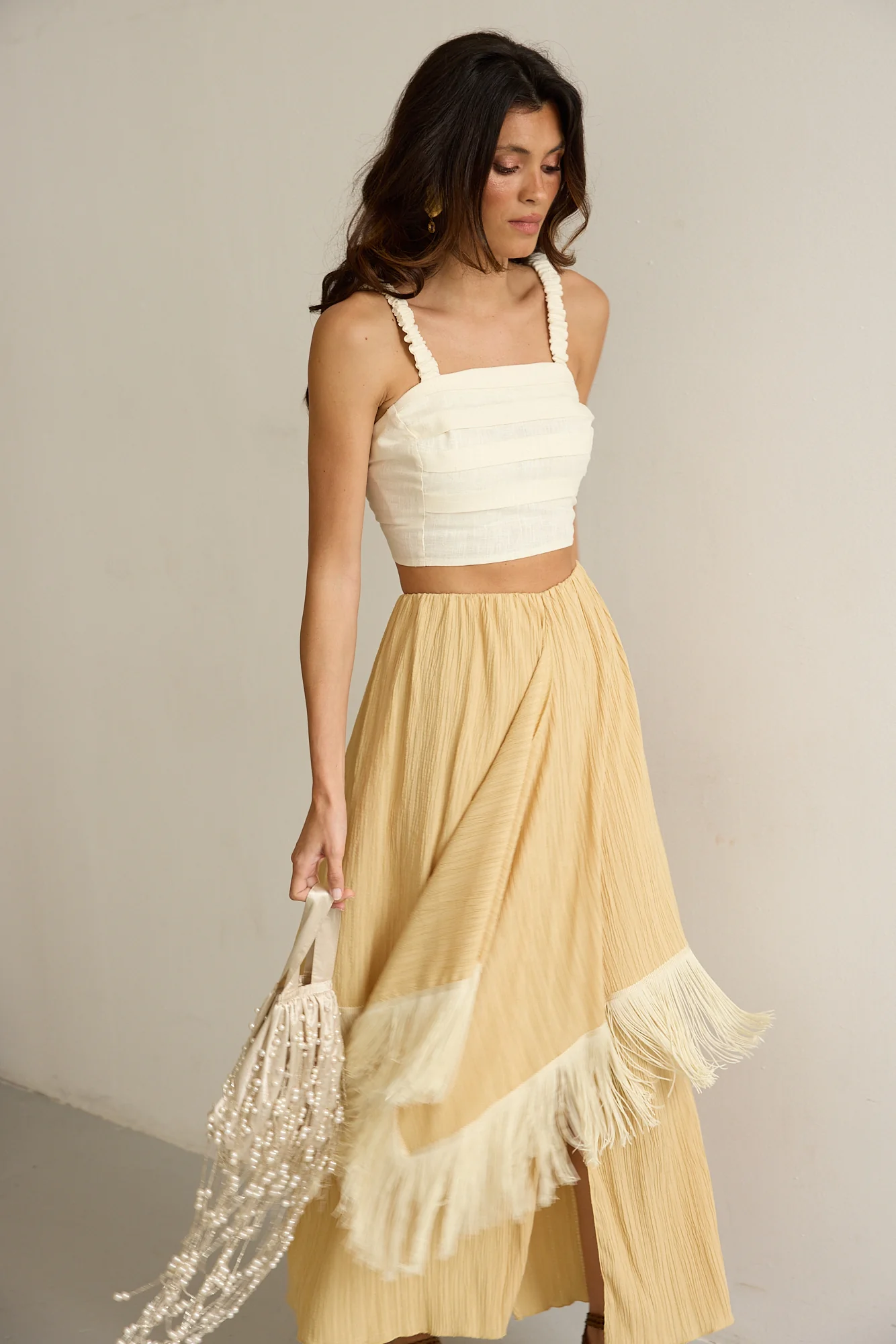 MIRANDA top - IVORY - Image 4