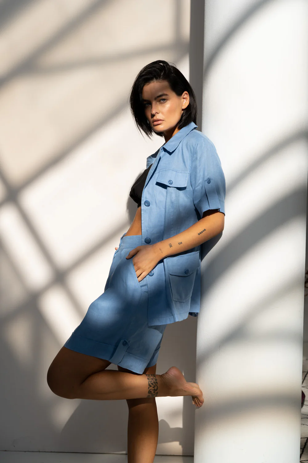 PACO Shirt - Sky Blue - Image 3