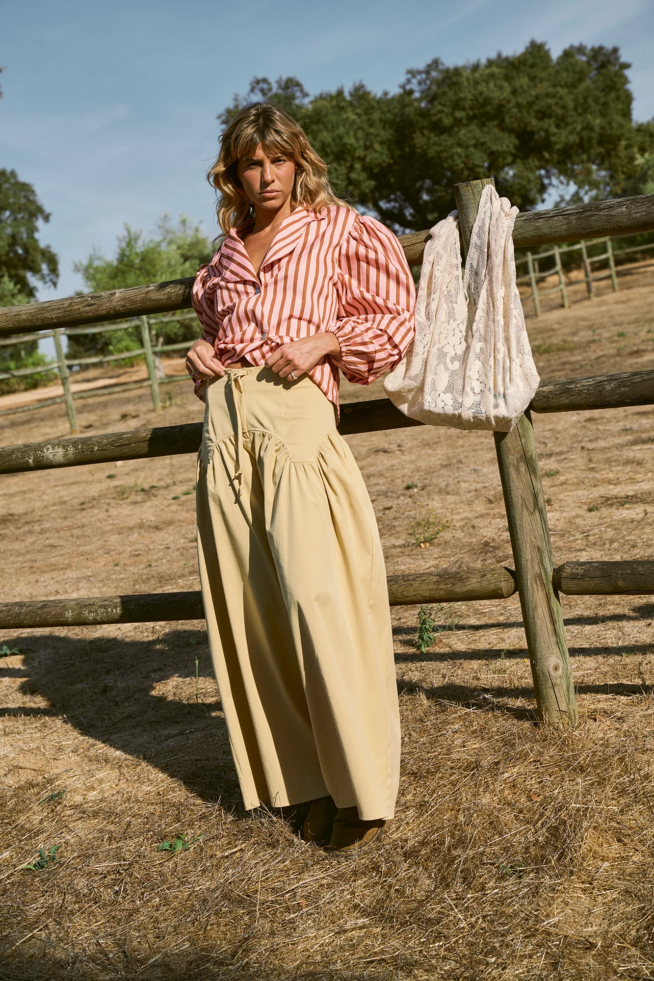 PALMIRA trousers - PALE YELLOW - Image 6