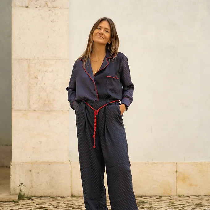 PJ shirt - MIDNIGHT BLUE - Image 3