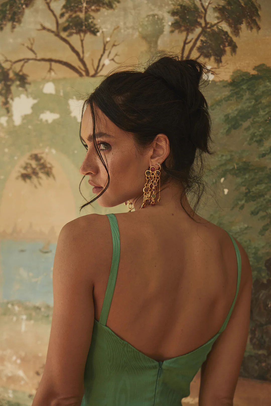 RACHEL dress - Green - Image 6