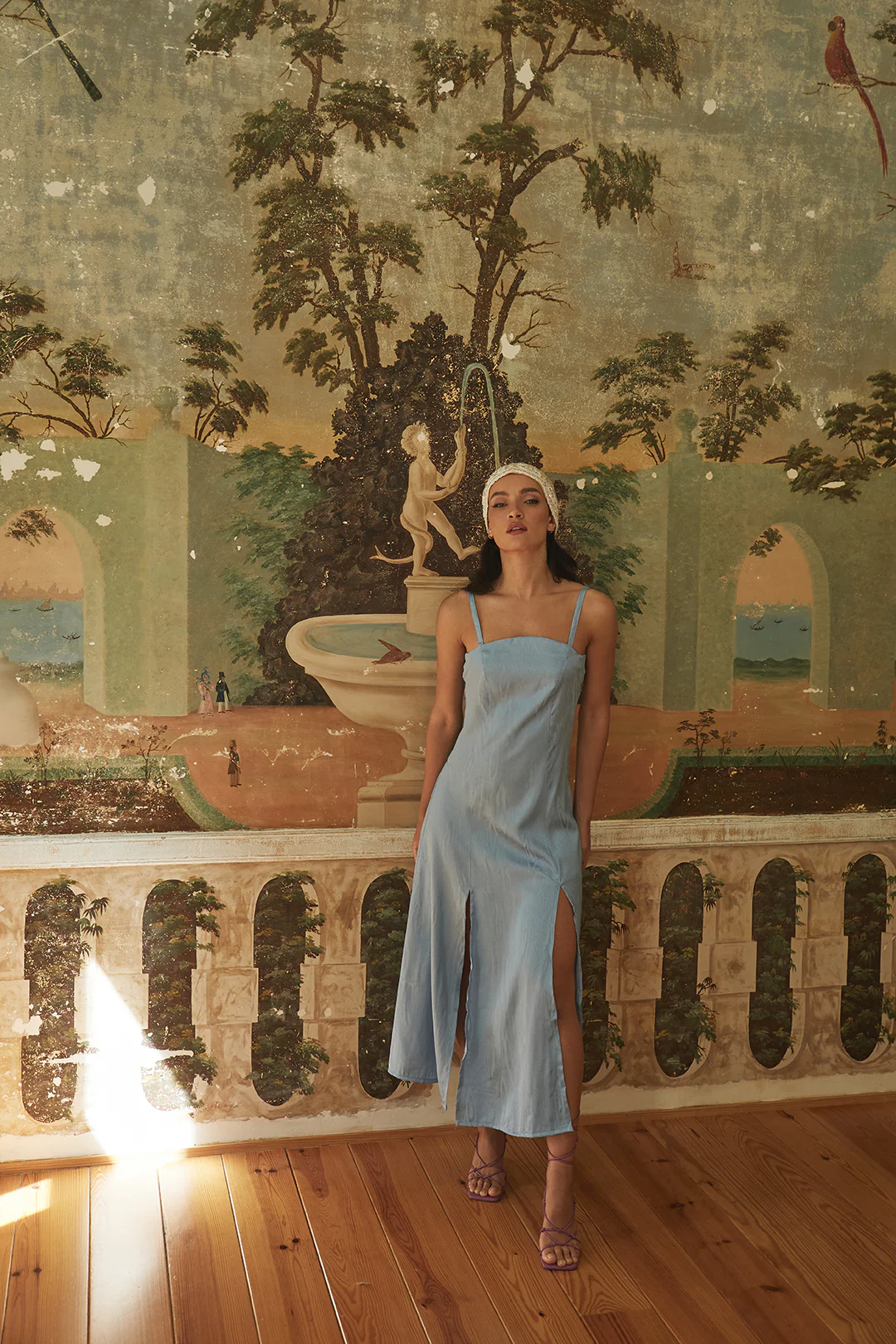 RACHEL dress - Ice Blue - Image 3