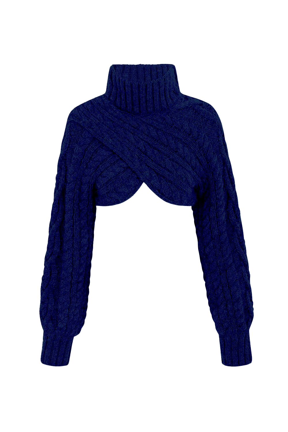 ROMA knit arm covers - ROYAL BLUE - Image 4