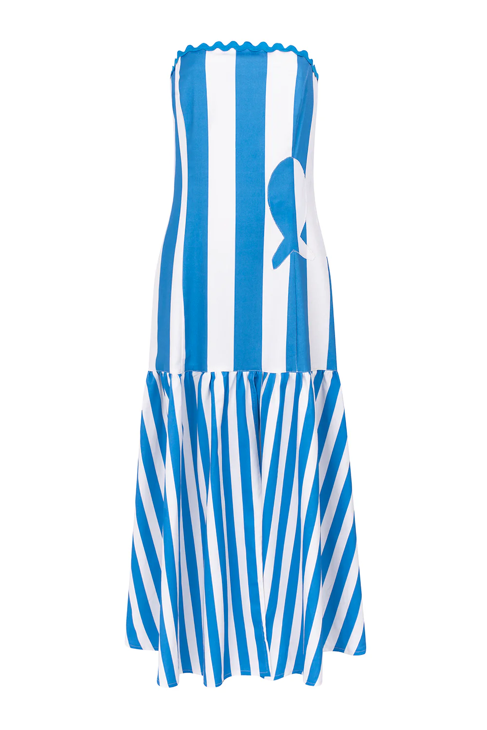 ROSÁRIO dress - BLUE STRIPES - Image 2