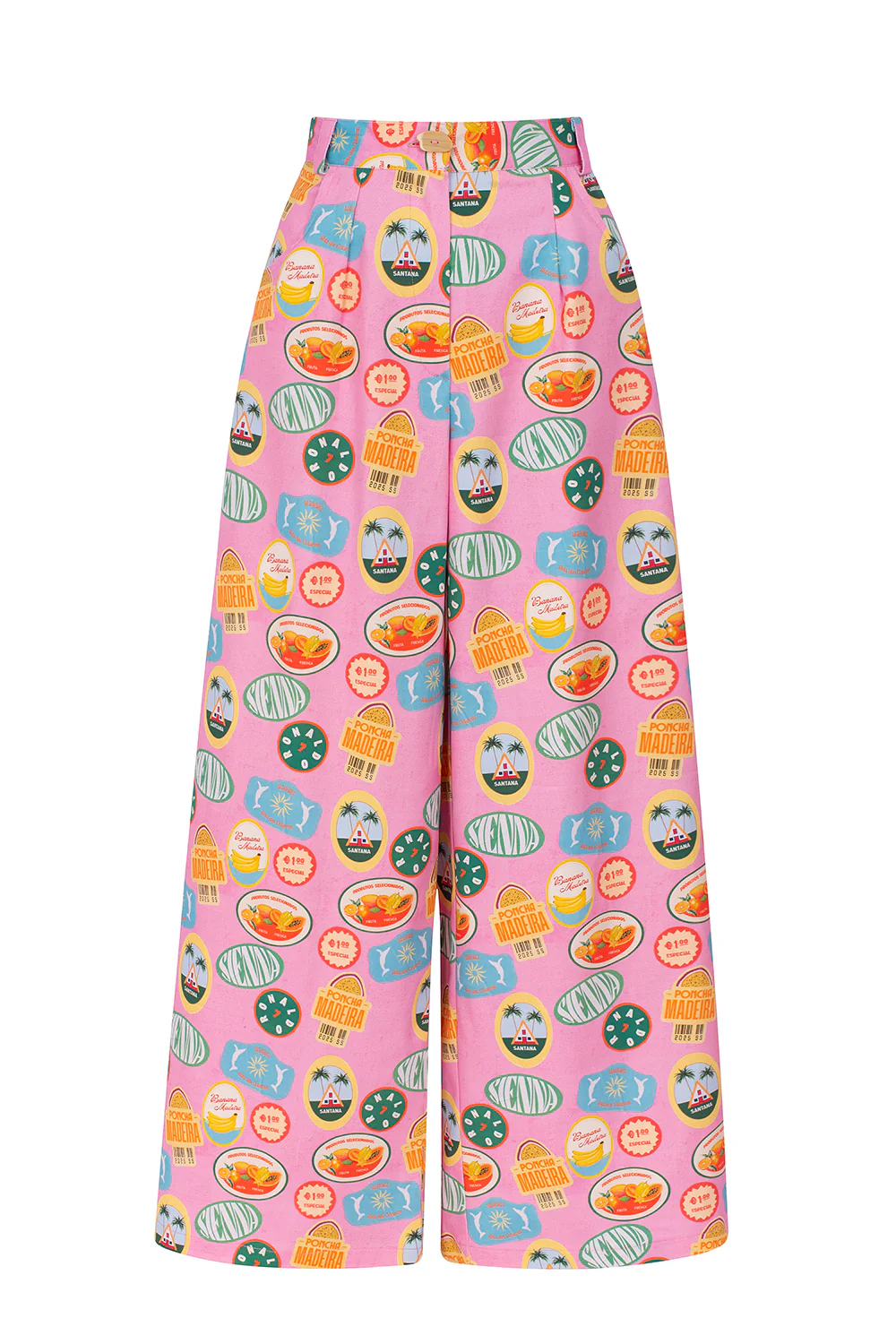 SANTANA trousers - STICKERS PINK - Image 2