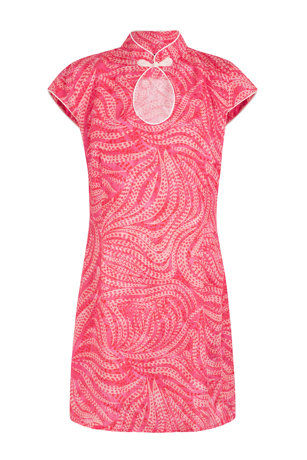 SOPHIE dress - PINK JAQUARD - Image 6