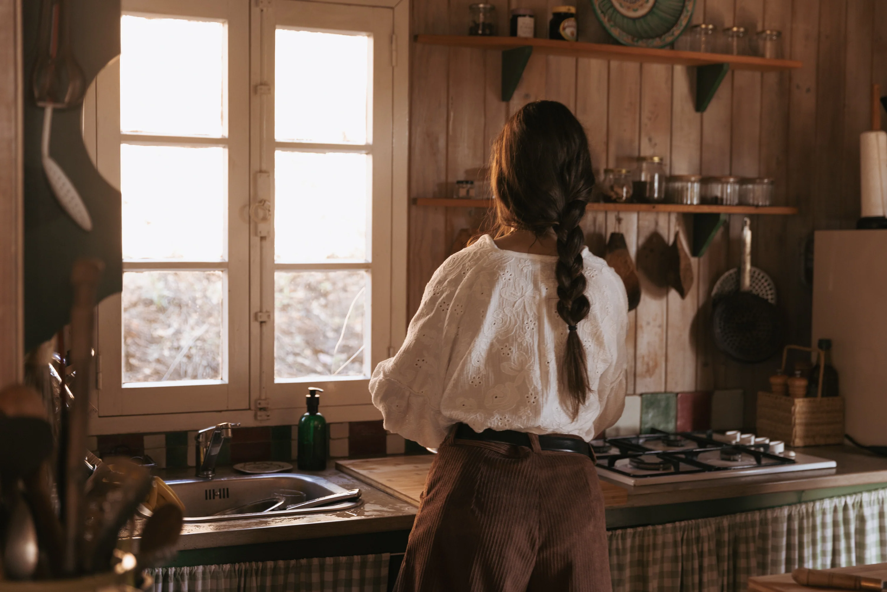 STONE blouse - IVORY - Image 4