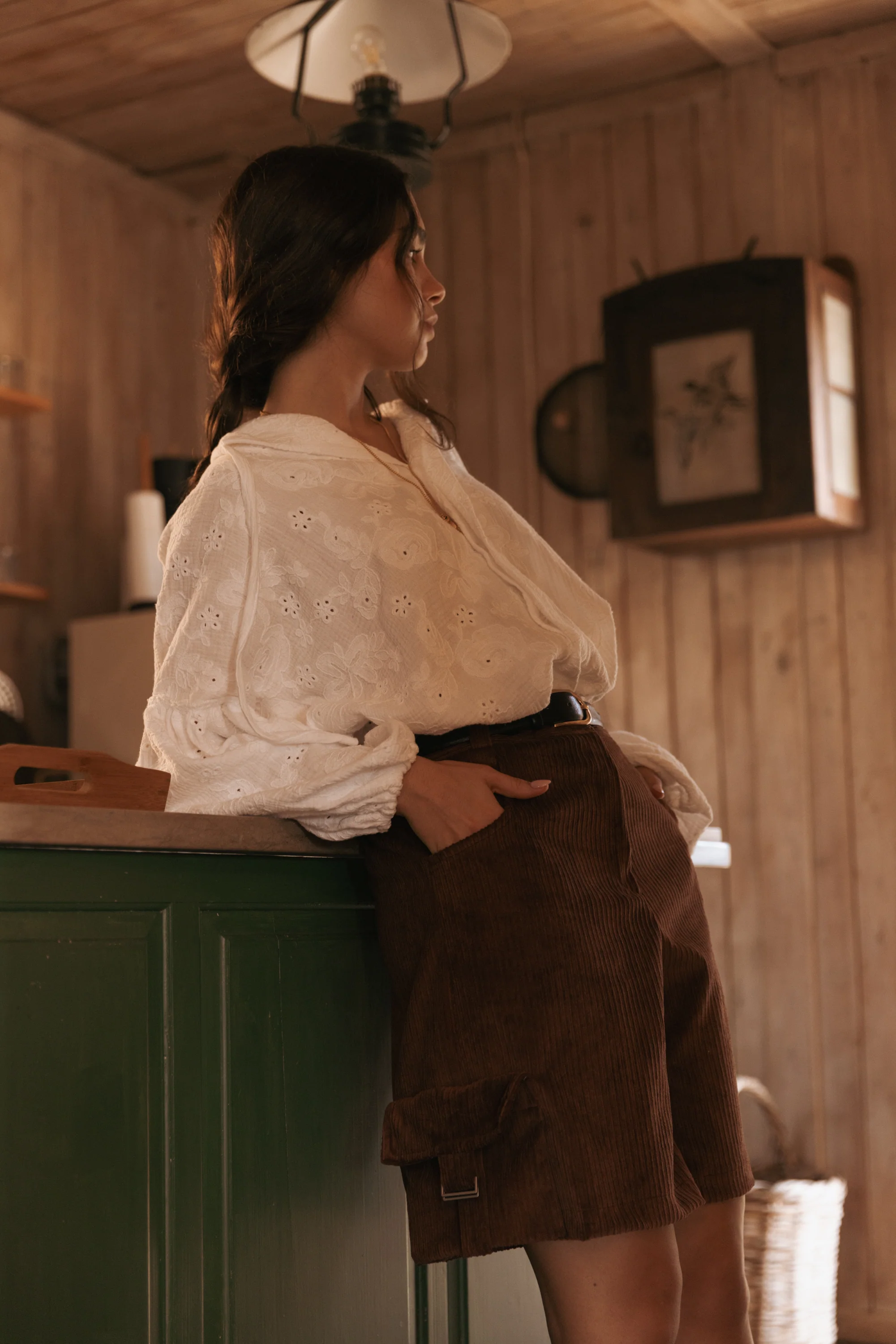 STONE blouse - IVORY - Image 6