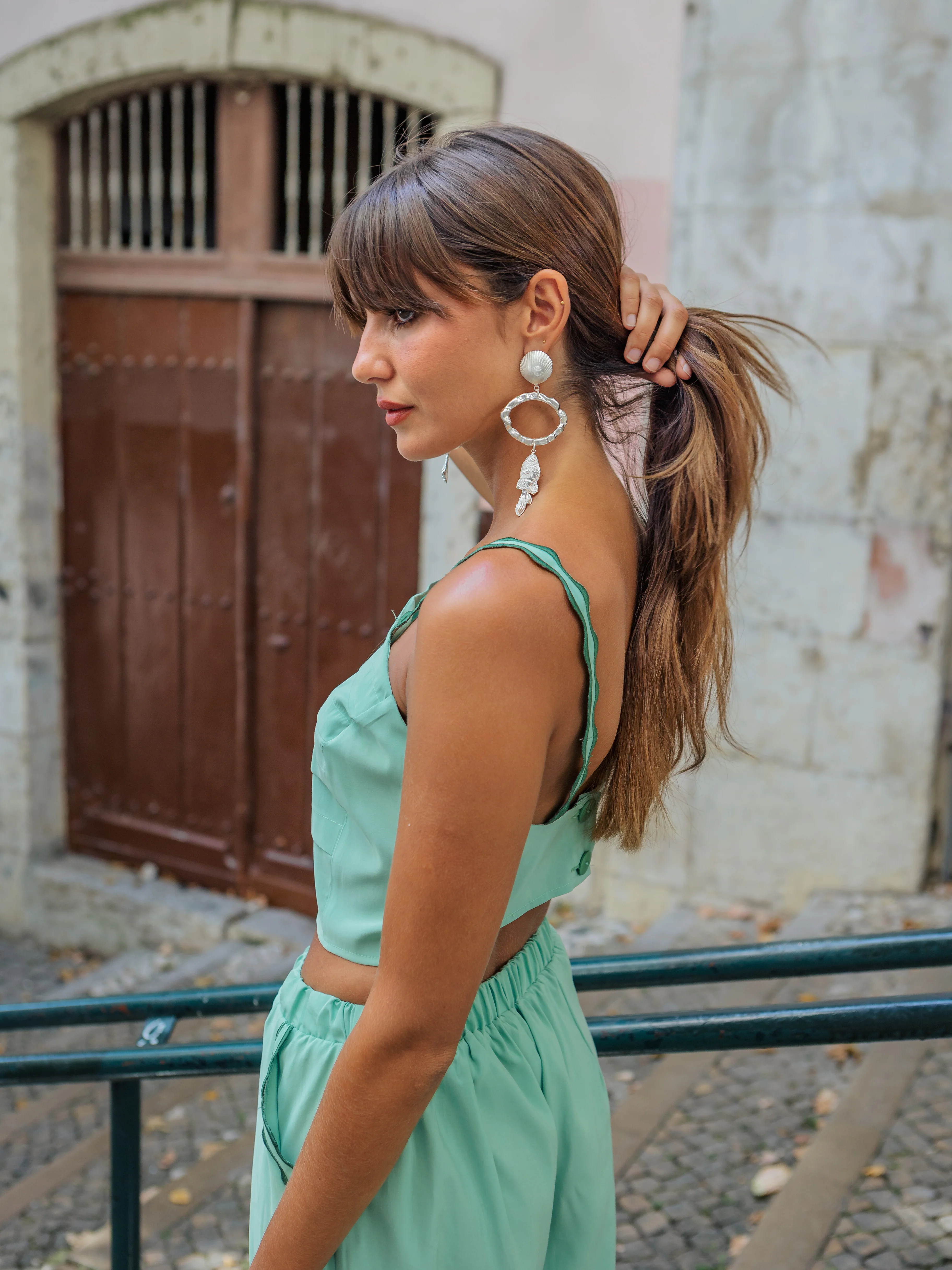 MIRANDA top - MINT GREEN - Image 4